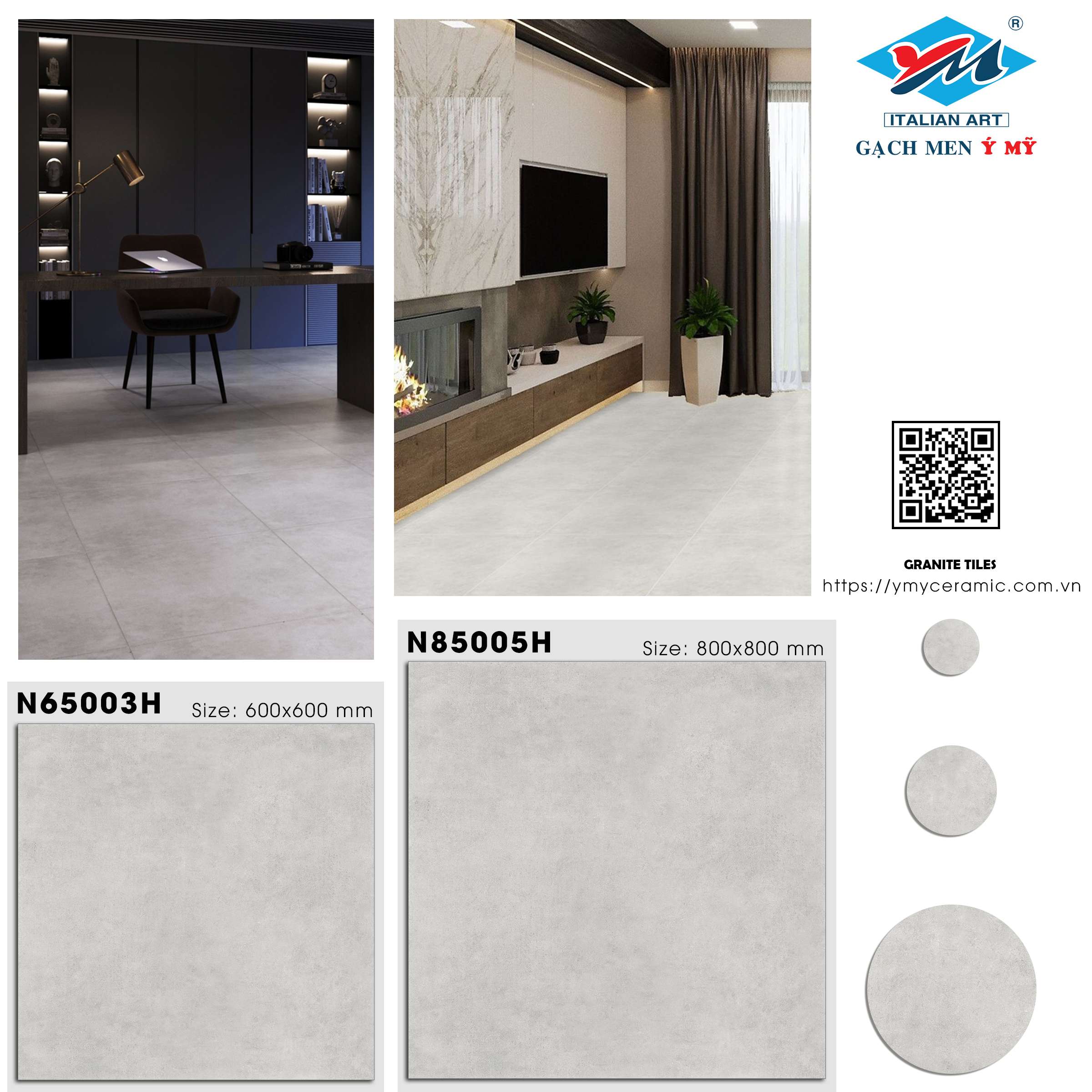 Gạch lát nền cặp đôi