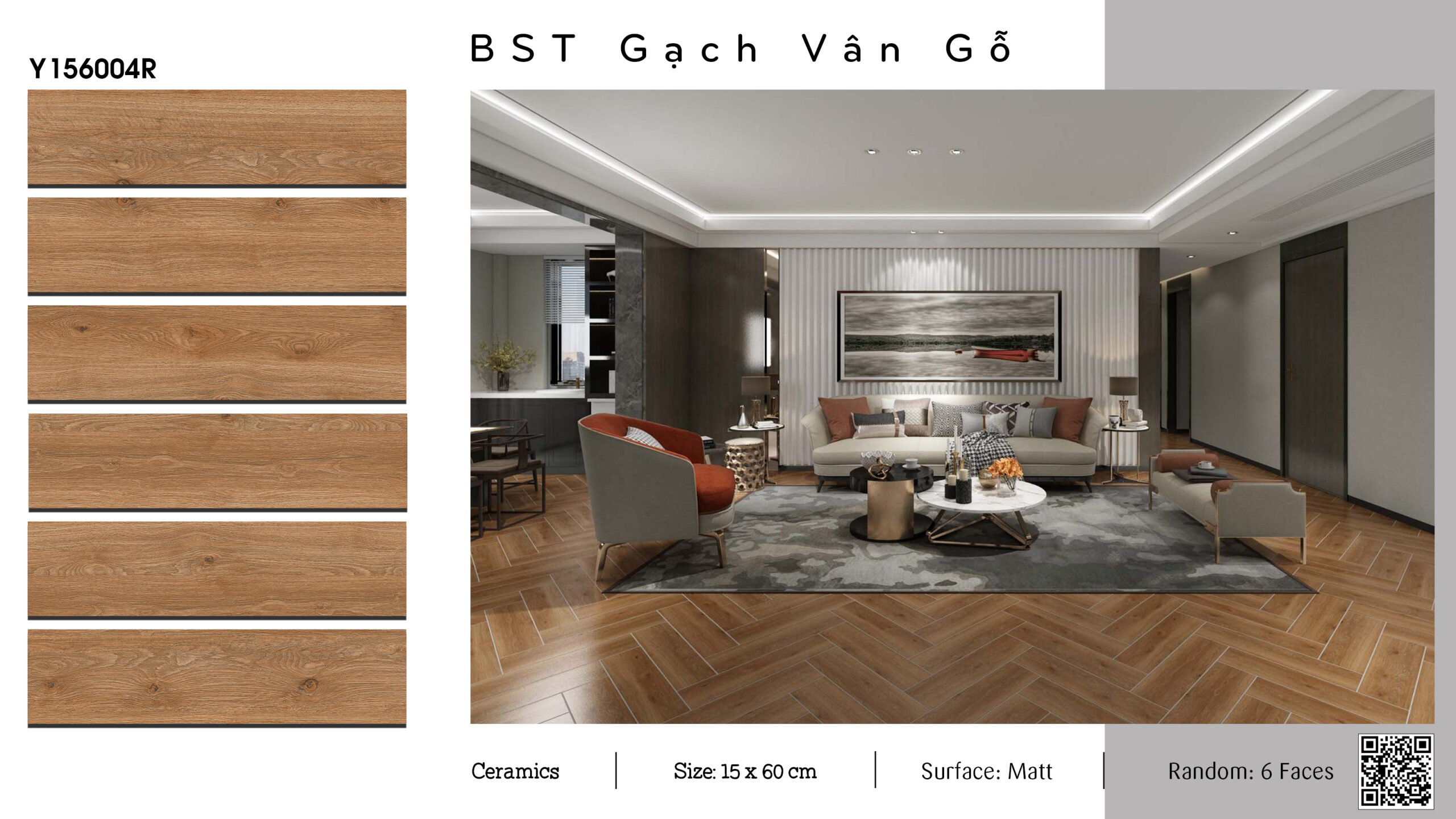 Gạch thẻ gỗ phù hợp nhiều phong cách thiết kế Gạch thẻ gỗ phù hợp nhiều phong cách thiết kế