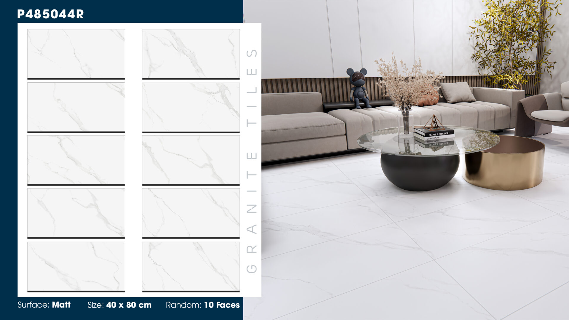 gạch ốp tường 40x80
