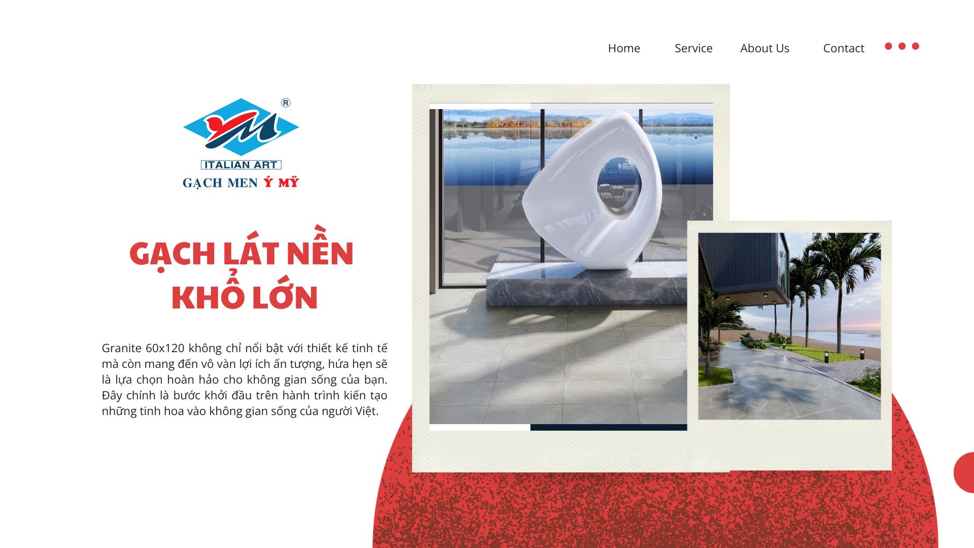 GẠCH LÁT NỀN KHỔ LỚN
