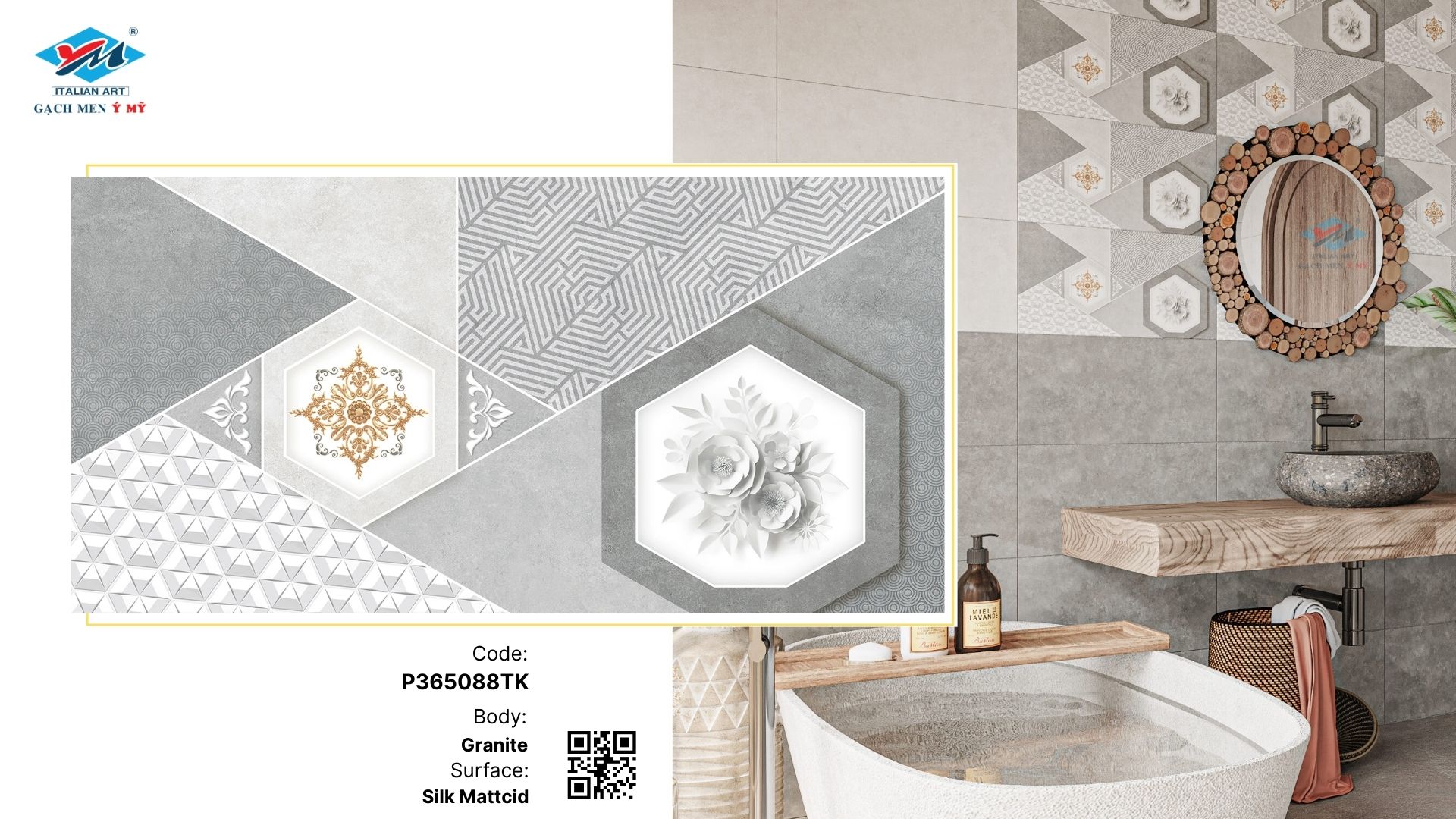 Gạch ốp tường 30x60